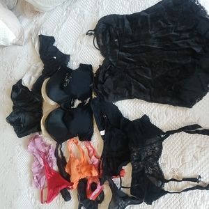 Lot of 16 Victoria Secret / Wonderbra / Calvin Klein underwear (USED)